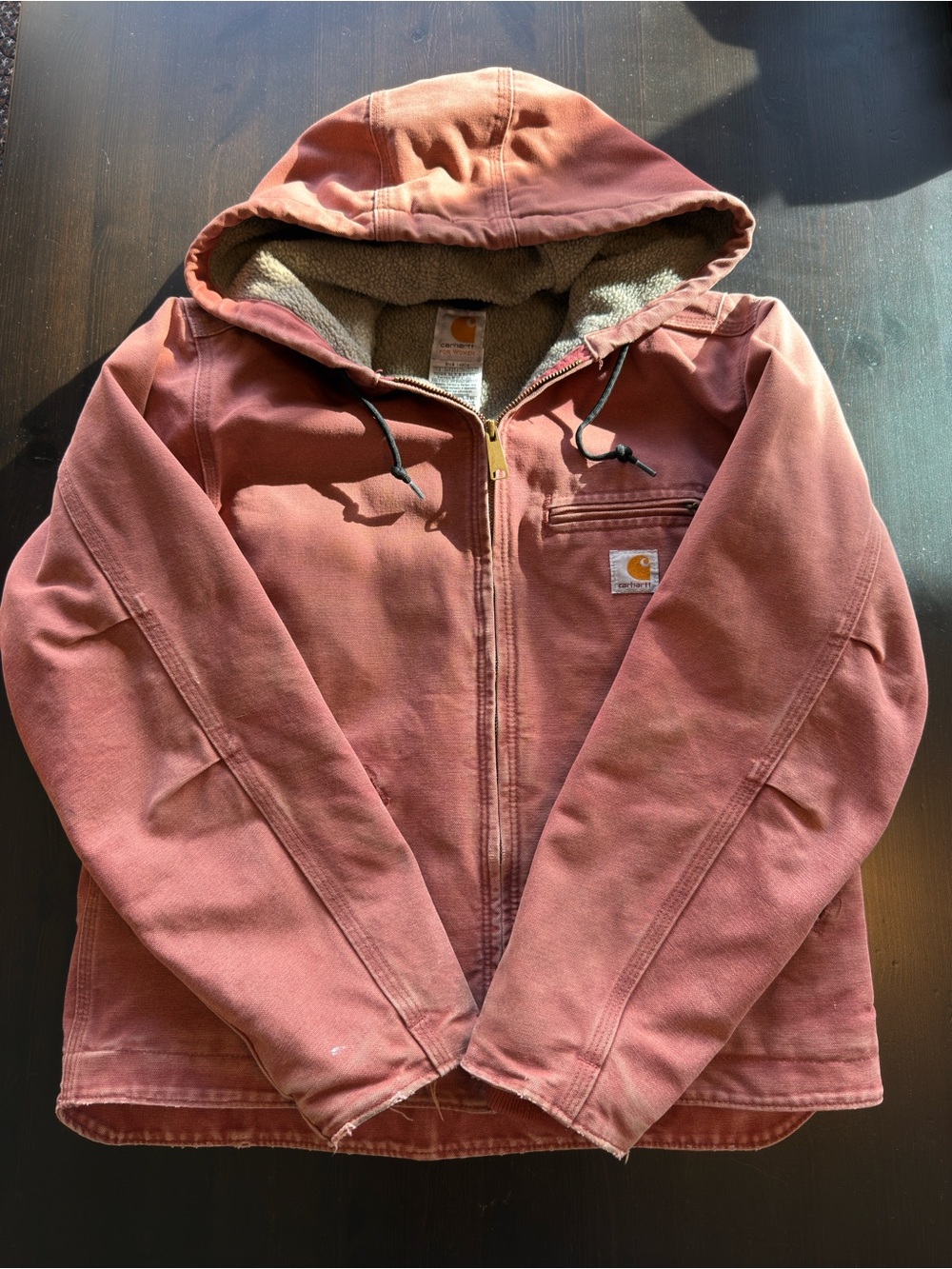 Carhartt Sherpa Lined Jacket - Rose
